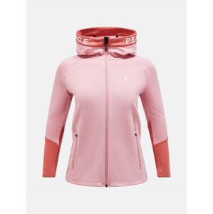 Mikina Peak Performance W Rider Zip Hood Ružová Xl