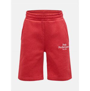 Šortky Peak Performance Jr Original Shorts Červená 140