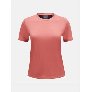 Tričko Peak Performance W Alum Light Short Sleeve Ružová S