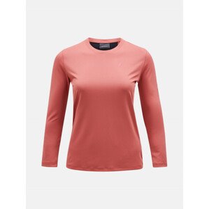 Tričko Peak Performance W Alum Light Long Sleeve Ružová S