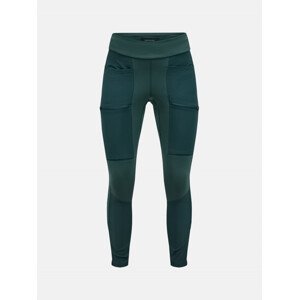 Legíny Peak Performance W Vislight Track Tights Zelená Xs