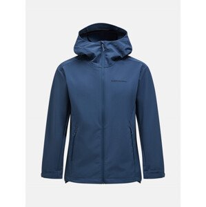 Bunda Peak Performance M Explore Hood Jacket Modrá M