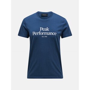 Tričko Peak Performance M Original Tee Modrá M