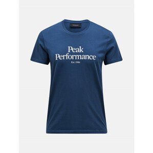 Tričko Peak Performance M Original Tee Modrá L