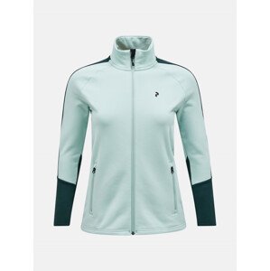 Mikina Peak Performance W Rider Zip Jacket Zelená S