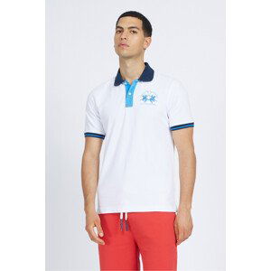 Polokošeľa La Martina Man Polo S/S Piquet Stretch Biela M