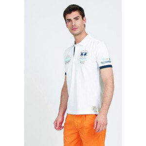 Polokošeľa La Martina Man Polo S/S Piquet Stretch Biela L