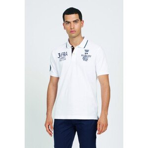 Polokošeľa La Martina Man Polo S/S Cotton Piquet Biela Xl