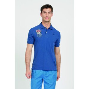 Polokošeľa La Martina Man Polo S/S Piquet Stretch Modrá L