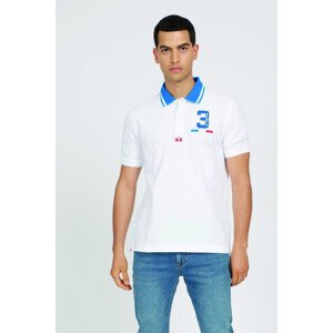 Polokošeľa La Martina Man Polo S/S Piquet Stretch Biela L