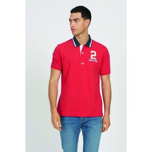 Polokošeľa La Martina Man Polo S/S Piquet Stretch Červená L