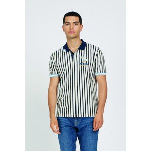 Polokošeľa La Martina Man Polo S/S Striped Jersey Biela L