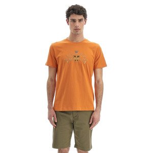 Tričko La Martina Man T-Shirt S/S Jersey Oranžová Xl