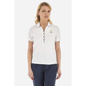 Polokošeľa La Martina Woman Polo S/S Piquet Stretch Biela 1