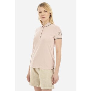 Polokošeľa La Martina Woman Polo S/S Piquet Stretch Ružová 3