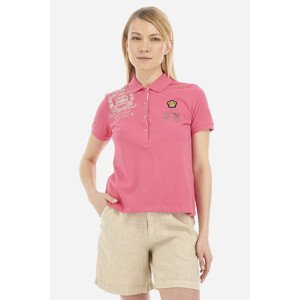 Polokošeľa La Martina Woman Polo S/S Piquet Stretch Ružová 1