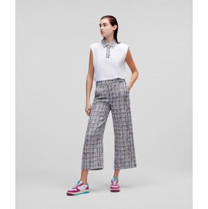 Nohavice Karl Lagerfeld Boucle Pants Rôznofarebná 40