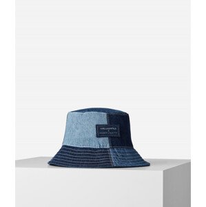 Klobúk Karl Lagerfeld Klxav Bucket Hat Denim Modrá None