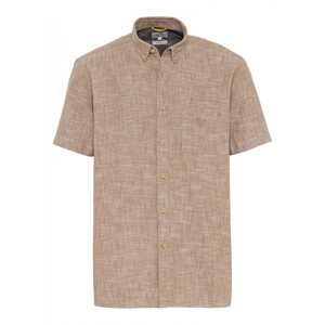 Košeľa Camel Active Shortsleeve Shirt Hnedá M