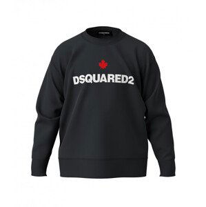 Mikina Dsquared  Slouch Fit Sweaters Čierna 10Y