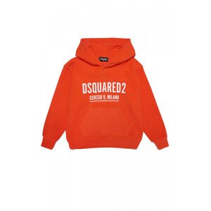 Mikina Dsquared  Slouch Fit Sweat-Shirt Červená 4Y