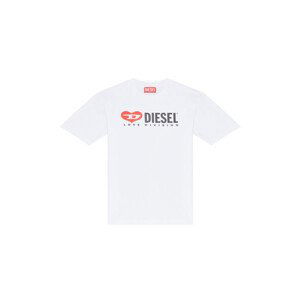 Tričko Diesel Tovez Over T-Shirt Biela 4Y