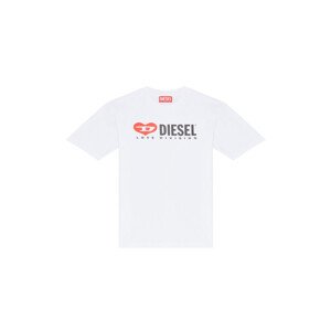 Tričko Diesel Tovez Over T-Shirt Biela 6Y