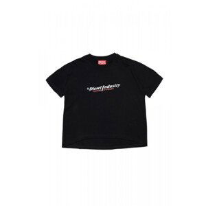 Tričko Diesel Texvalind T-Shirt Čierna 4Y
