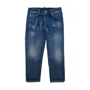 Džínsy Dsquared  Boston Jean Trousers Modrá 10Y