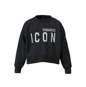 Mikina Dsquared  Over-Icon Sweat-Shirt Čierna 8Y