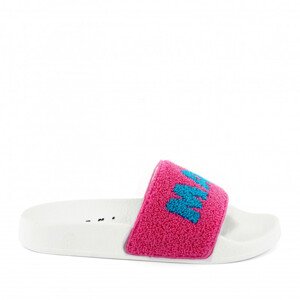 Šľapky Marni Terrycloth Maxi Logo Sandals Ružová 31