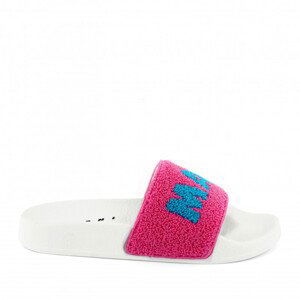 Šľapky Marni Terrycloth Maxi Logo Sandals Ružová 33