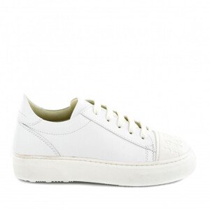 Tenisky Mm6 Calfskin Sneakers Logoed Insert On Toe Biela 33