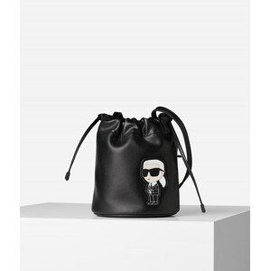 Kabelka Karl Lagerfeld K/Ikonik 2.0 Leather Sm Bucket Čierna None