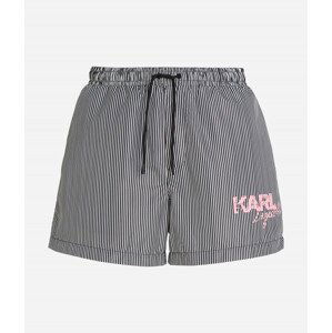 Plavky Karl Lagerfeld Fun Short Boardshorts Biela S