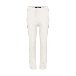 Nohavice Karl Lagerfeld Punto Pants Biela 38