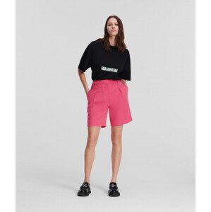 Šortky Karl Lagerfeld Tailored Shorts Ružová 42