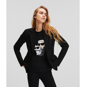 Sako Karl Lagerfeld Punto Jacket Čierna 40