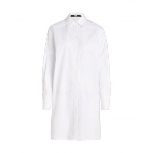 Košeľa Karl Lagerfeld Signature Tunic Shirt Biela 40