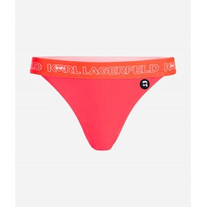 Plavky Karl Lagerfeld Ikonik 2.0 Bottoms W/ Elastic Ružová S