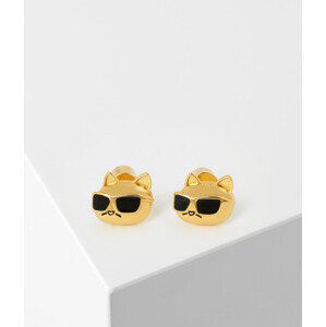 Náušnice Karl Lagerfeld K/Ikonik 2.0 Choupette Studs Žltá None