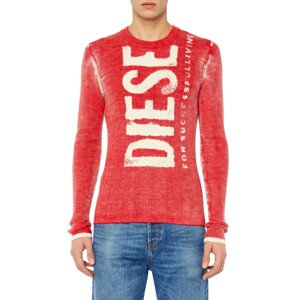 Sveter Diesel K-Atullus-Round Knitwear Červená S