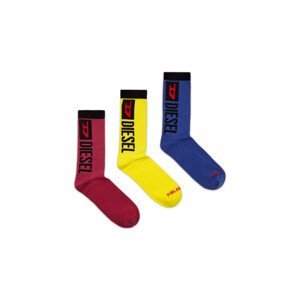 Ponožky 3-Pack Diesel Skm-Ray-Threepack Socks Rôznofarebná L