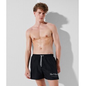 Plavky Karl Lagerfel Dhotel Karl Short Boardshorts Čierna S