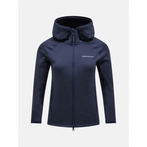 Mikina Peak Performance W Chill Light Zip Hood Modrá Xs