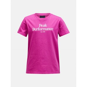 Tričko Peak Performance Jr Original Tee Ružová 130