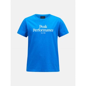 Tričko Peak Performance Jr Original Tee Modrá 170