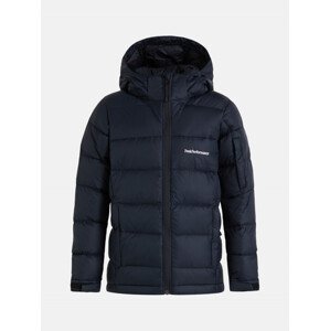 Bunda Peak Performance Jr Frost Down Jacket Čierna 130