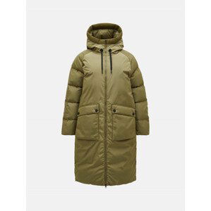 Kabát Peak Performance W Stella Coat Zelená Xl