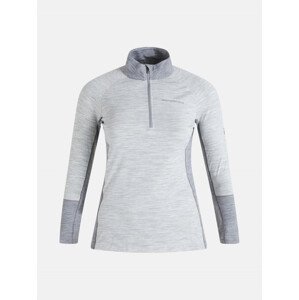 Termo Bielizeň Peak Performance W Magic Half Zip Šedá Xl